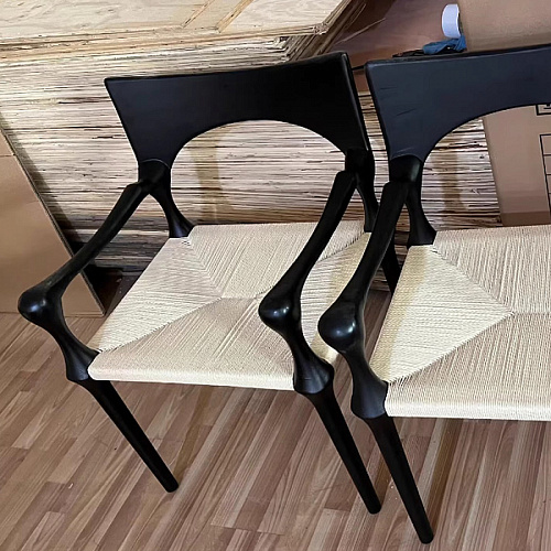 Стул с плетеным сидением Kronos Dining Chair